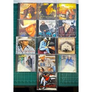 Alan Jackson CD Lot of 13 Collection Greatest Hits Precious Memories Country EX